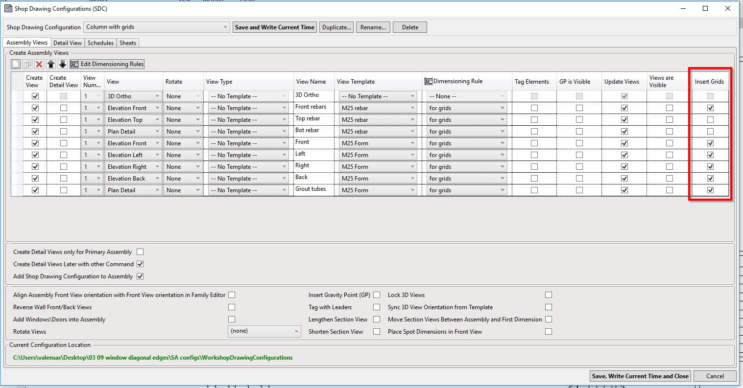  how to create grid lines in revit assembly views video bim software 