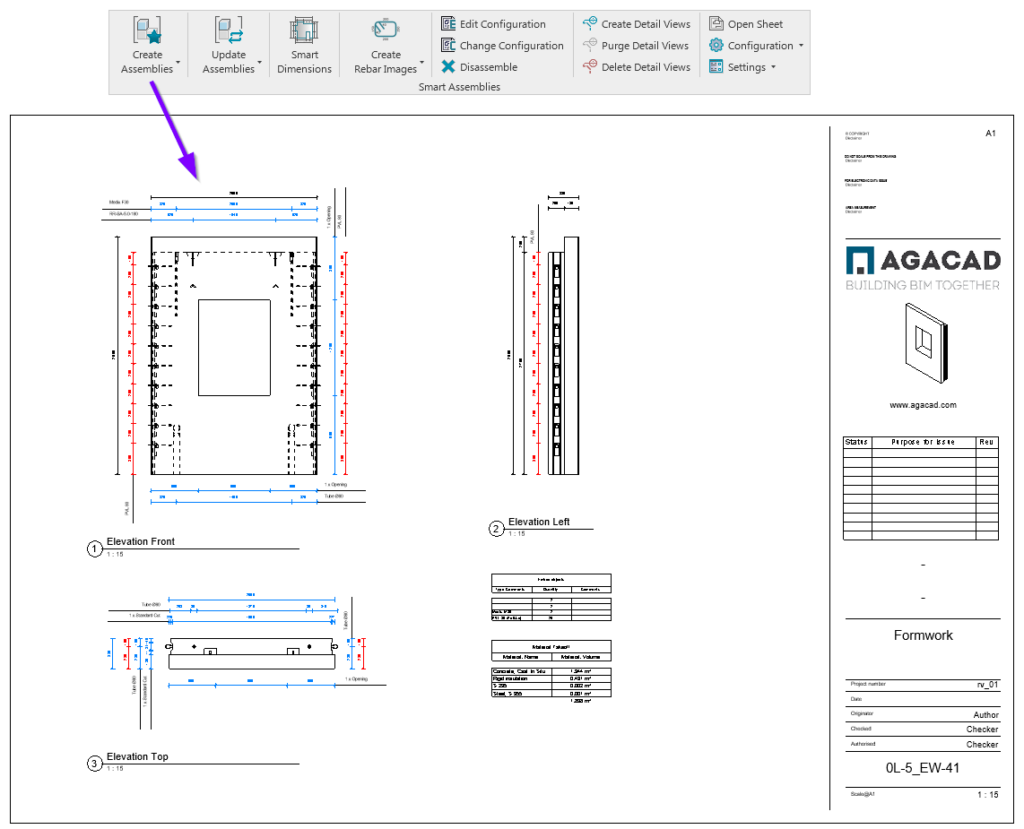 precast wall panel shop drawing