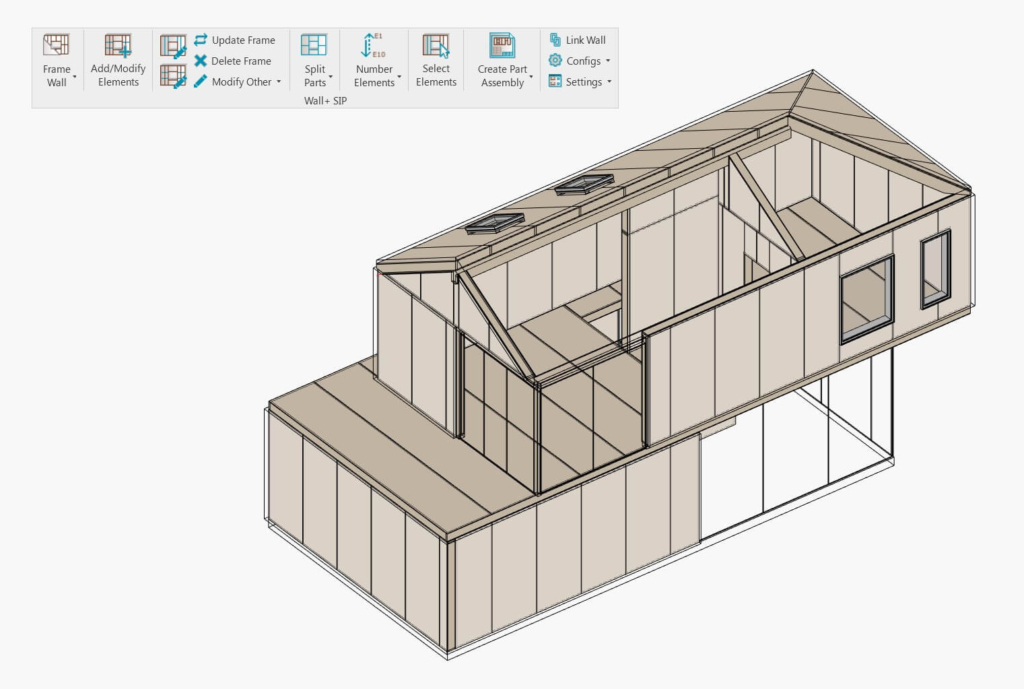 Model SIP homes in Revit